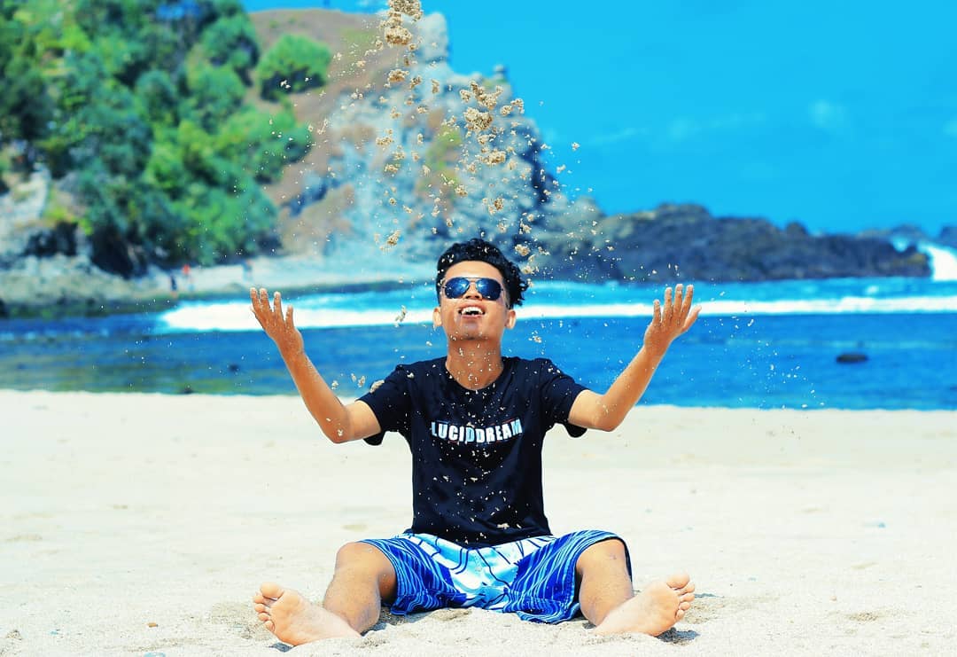 Foto Tempat Wisata Pantai Siung Foto Tempat Wisata Pantai Siung